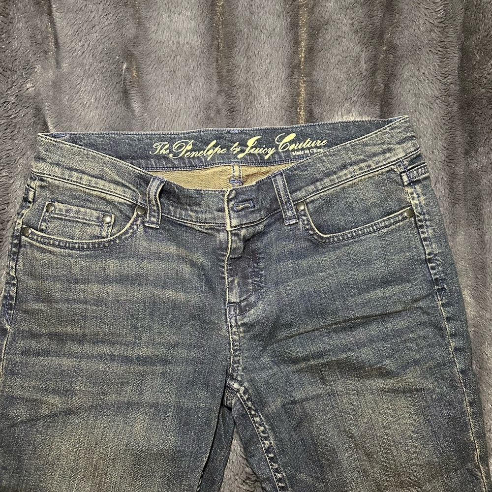 Juicy Couture The Penelope Women’s Dark Blue Denim Jeans Sz 27